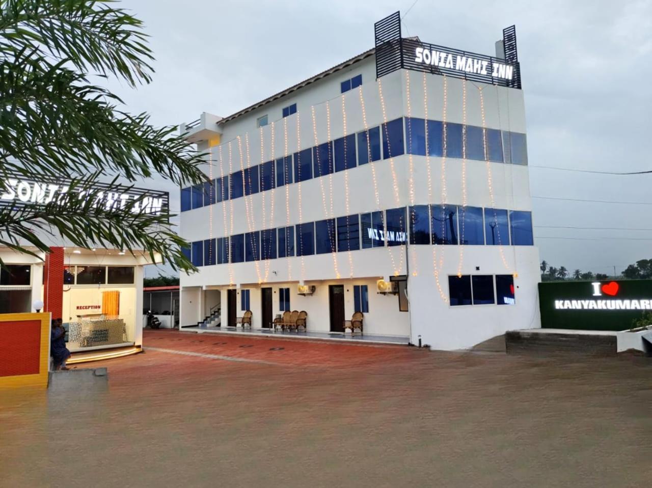 Hotel Sonia Mahi Inn Kanyakumari Exterior foto